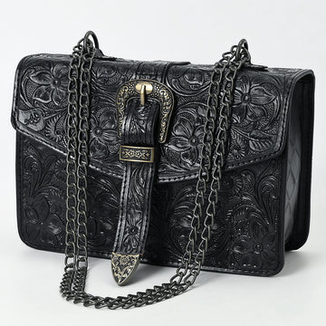 American Darling Small Crossbody Beautifully Hand Tooled Genuine Leather women bag western handbag purse